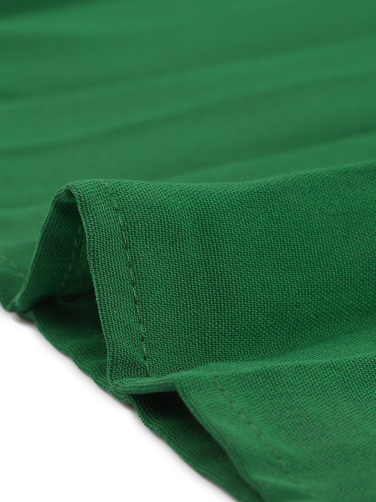 Unique Bargains Women's Ruffle Sleeveless Midi Dress with Tie Waist Belt XL Green