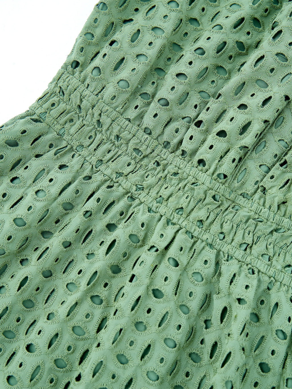 PRETTYGARDEN Women's Long Sleeve Eyelet Mini Dress, Sizes S-XXL