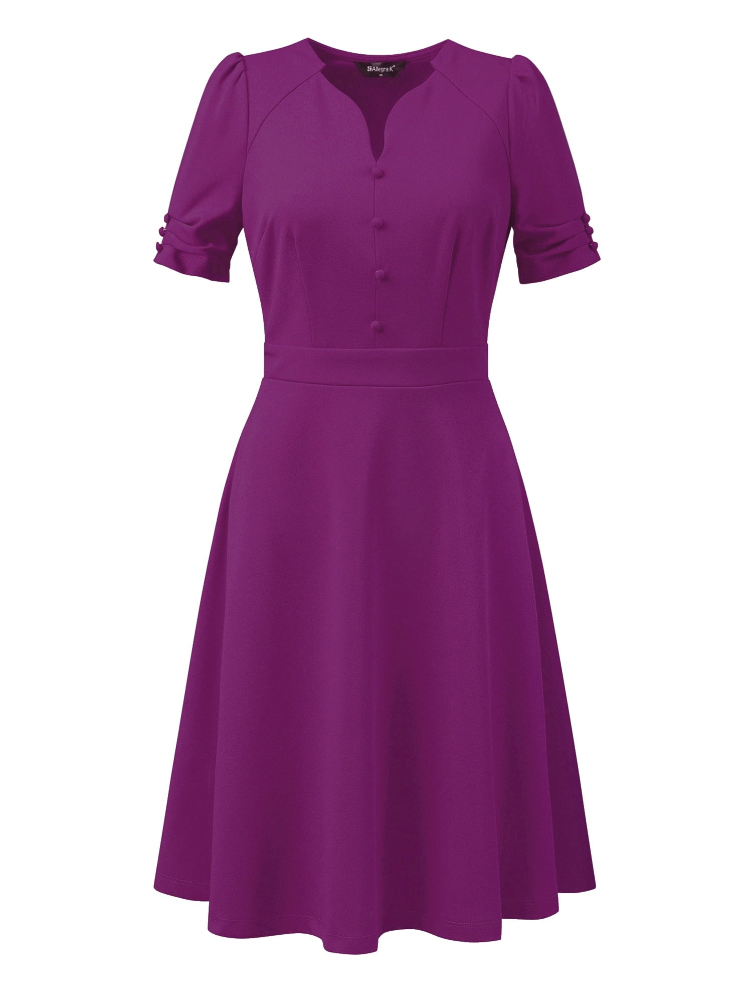 DARING DIVA Sweetheart Neck Pleated A-Line Sheath Dress L Dark Green