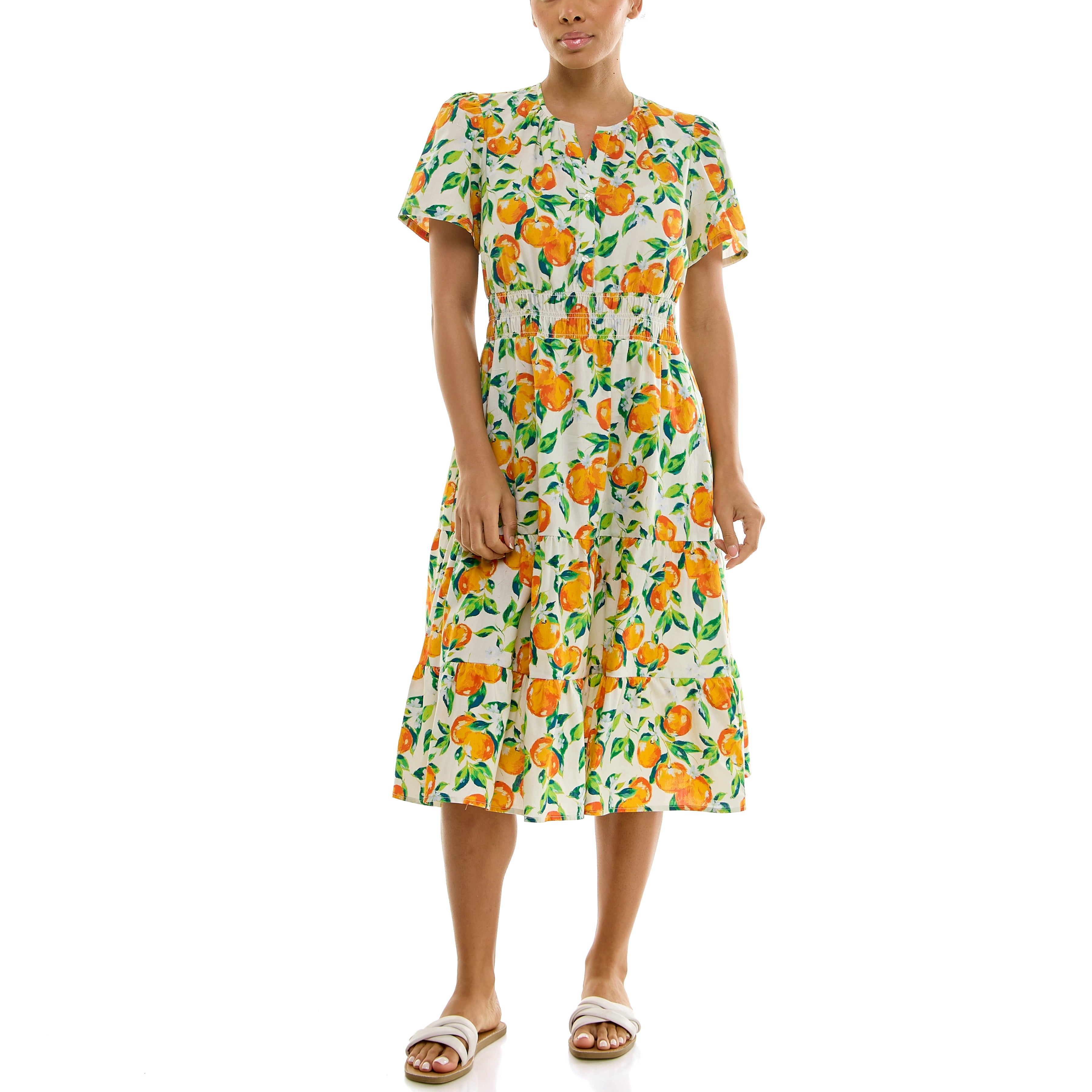 Nanette Lepore Women's Split Neck Tiered Maxi Dress, Sizes XS-XXXL