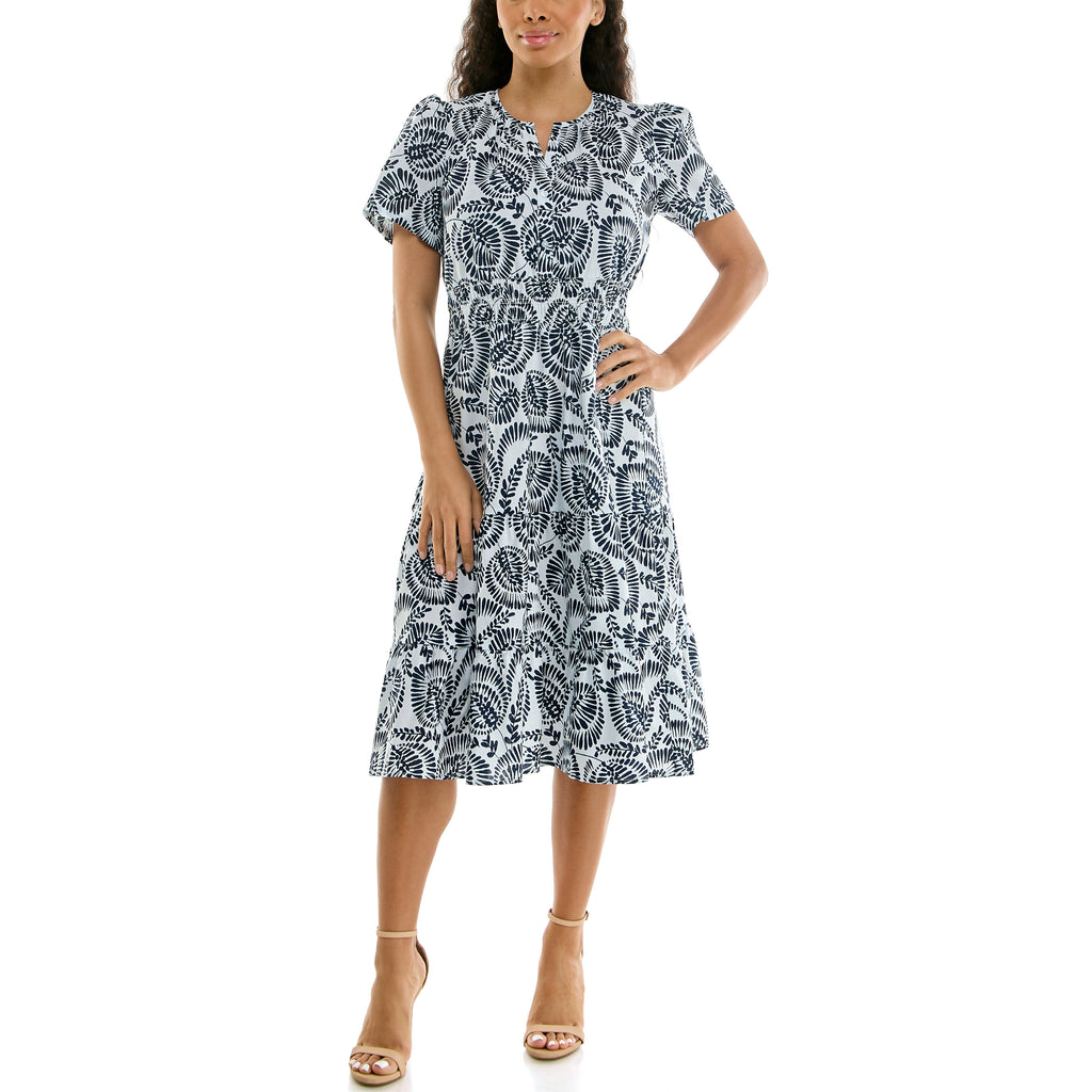 Nanette Lepore Women's Split Neck Tiered Maxi Dress, Sizes XS-XXXL